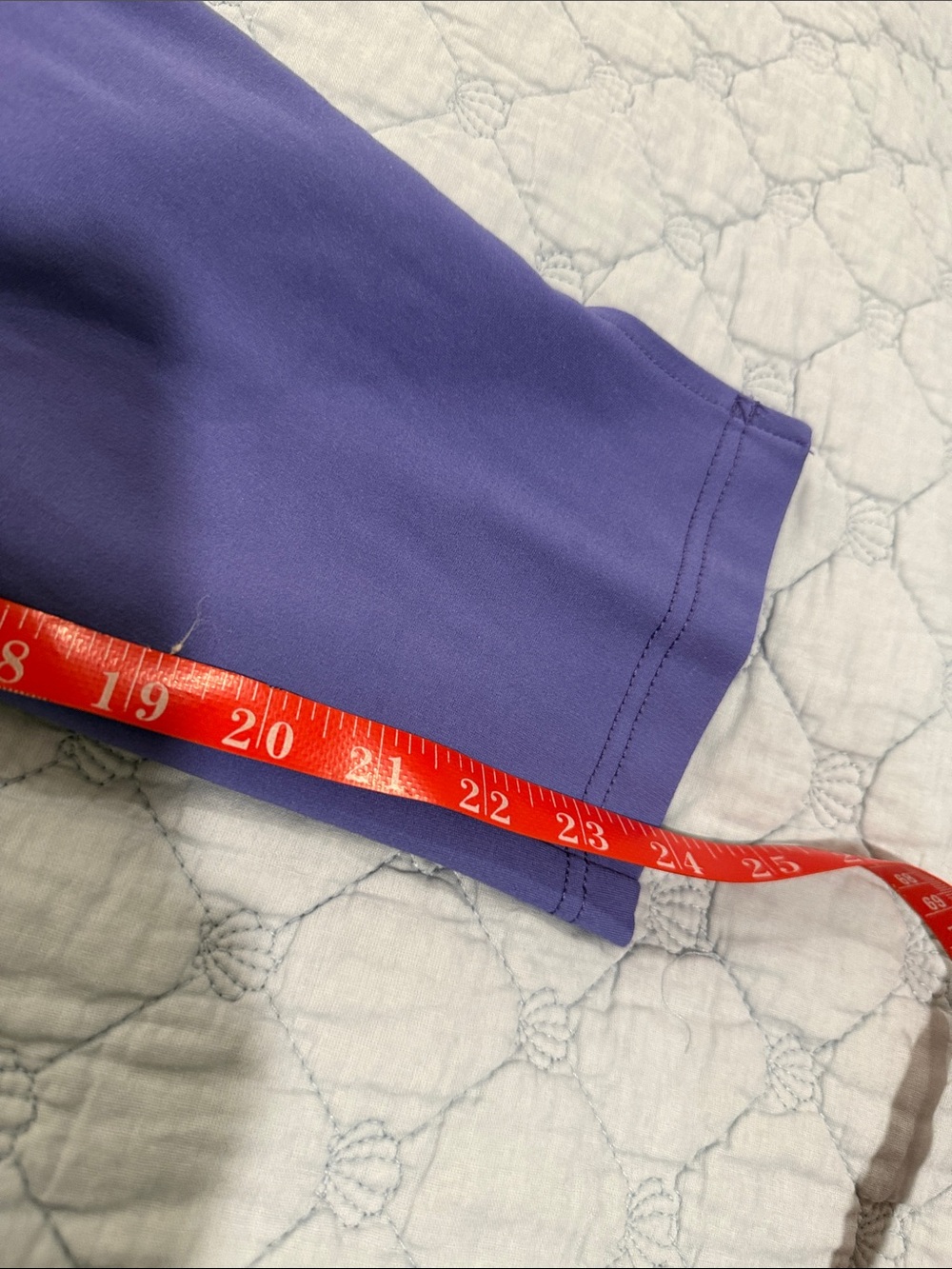 Betabrand Purple Women’s Capris. Beautiful condition!  Size MP - Picture 3 of 6